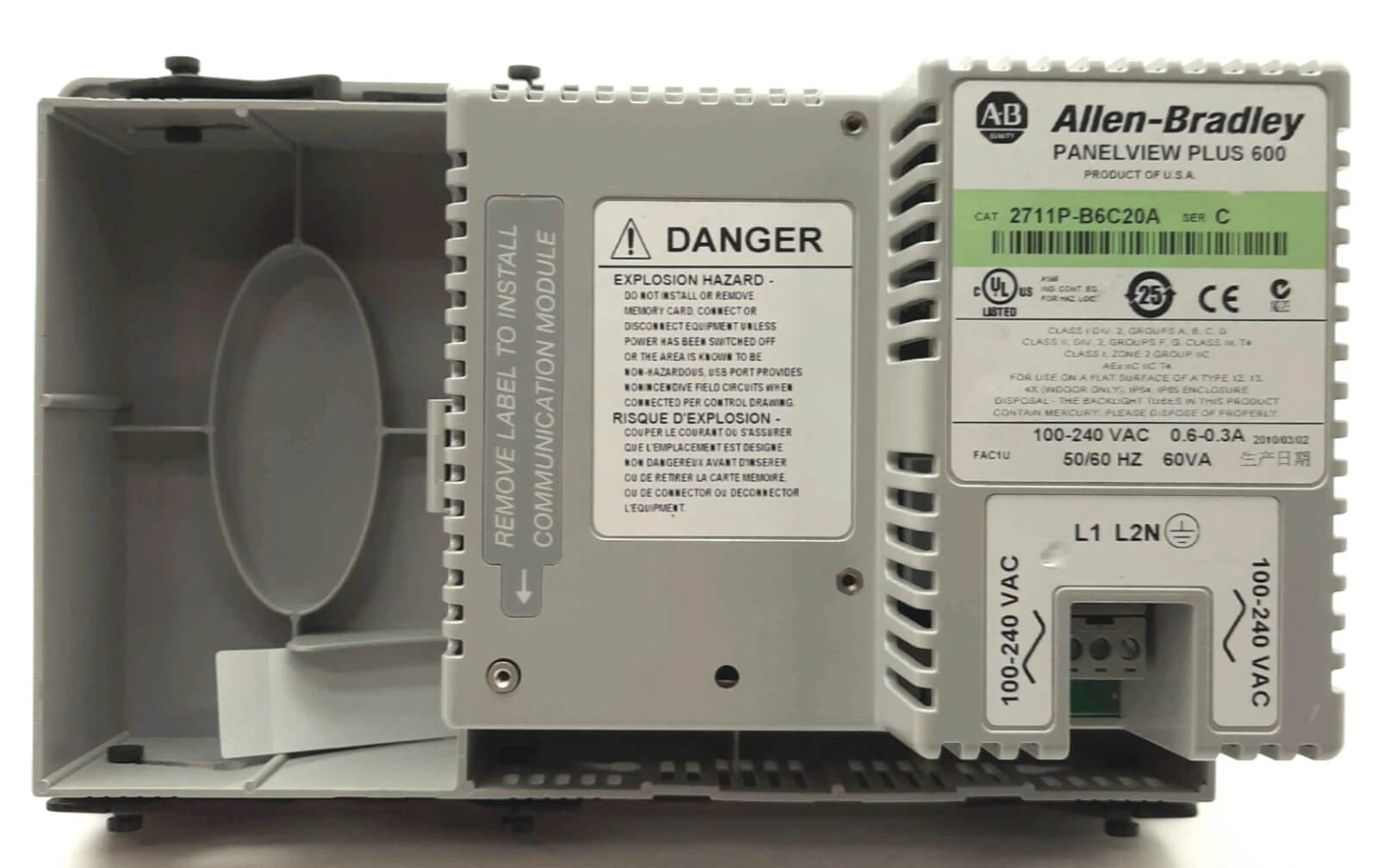 Allen Bradley 2711P-T6C20A